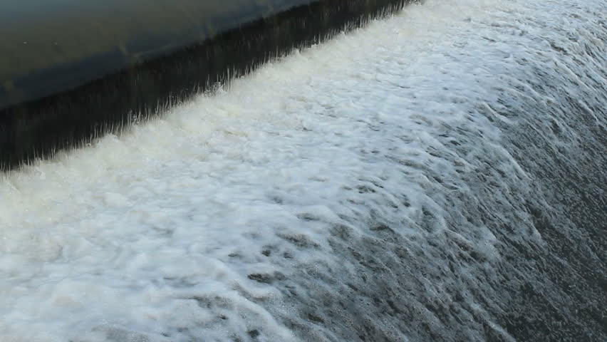 flowing water