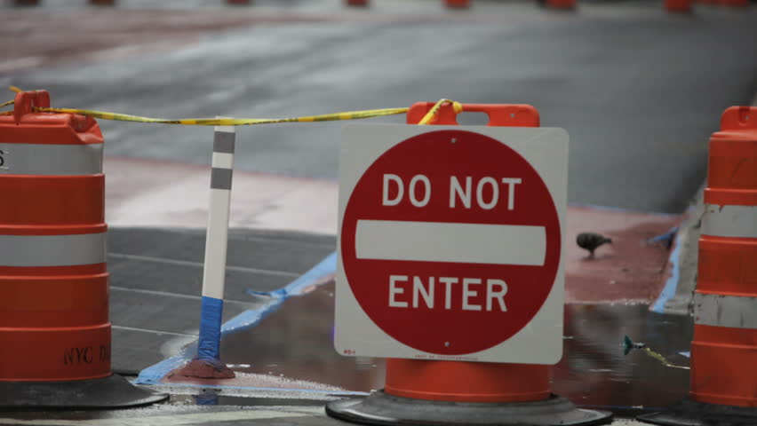 Do Not Enter sign