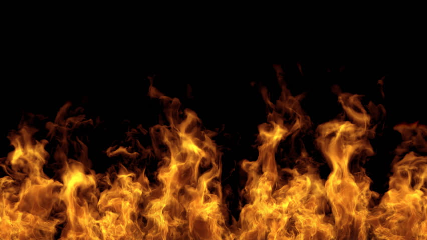 Detailed fire background (Hd ,slow motion, seamless loop)