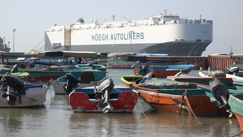 Watch Fishermen And Boat At Port Said Streaming