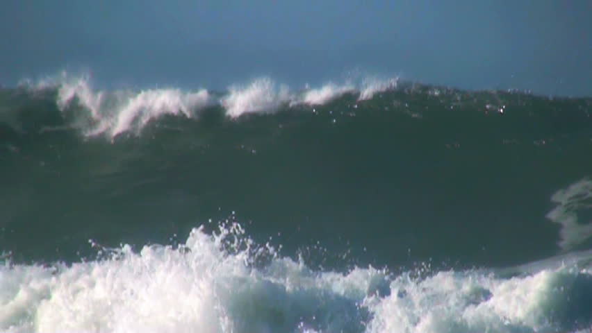 Ocean very big wave