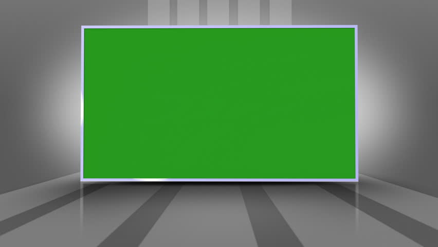 Monitor Green Screen 1
