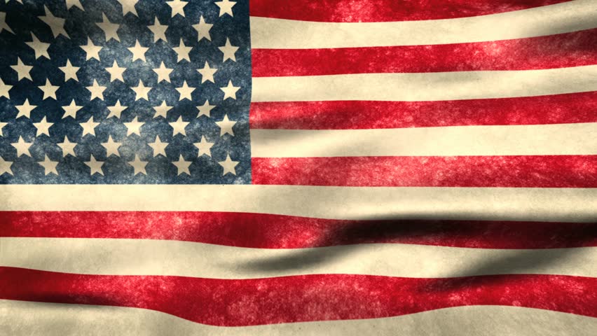 American Flag 0102 - The American flag waves in the breeze.