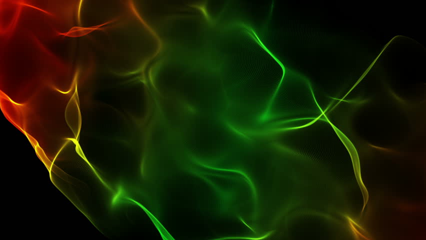 wonderful loop video animation with moving particle object