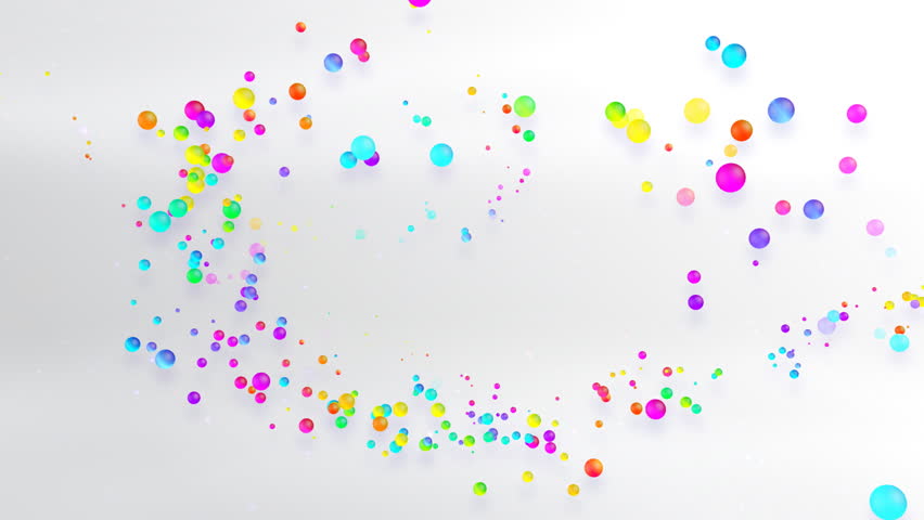 Colorful dot Space.