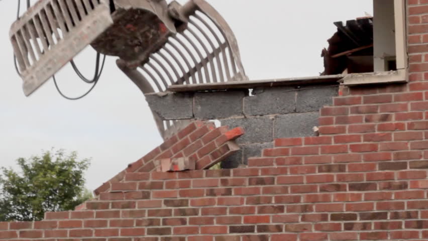 Demolishing old building