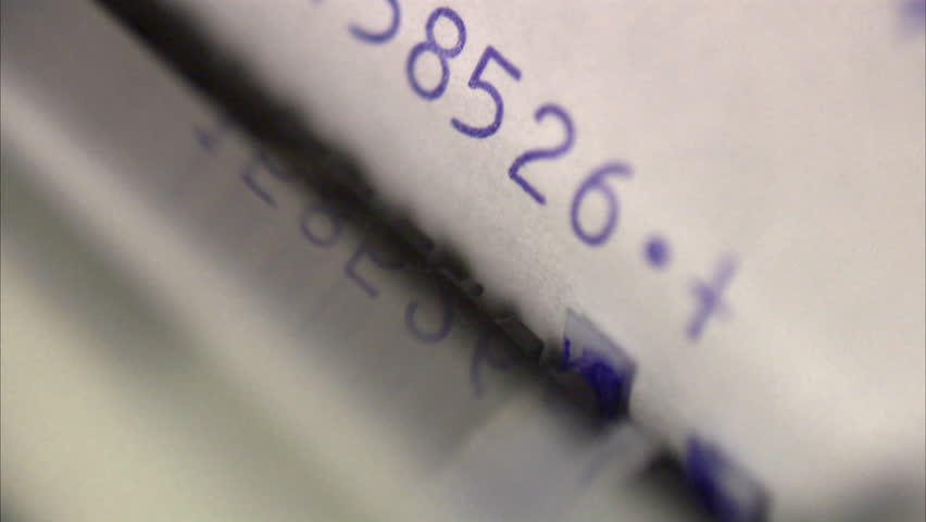 Cash receipt