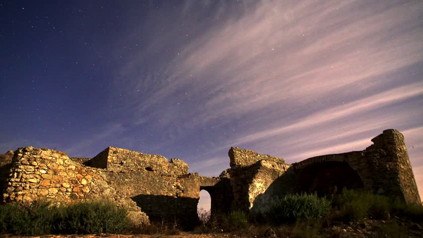 The ruins of the castle
