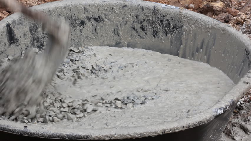 Mixing cement for the preparation of Construction .