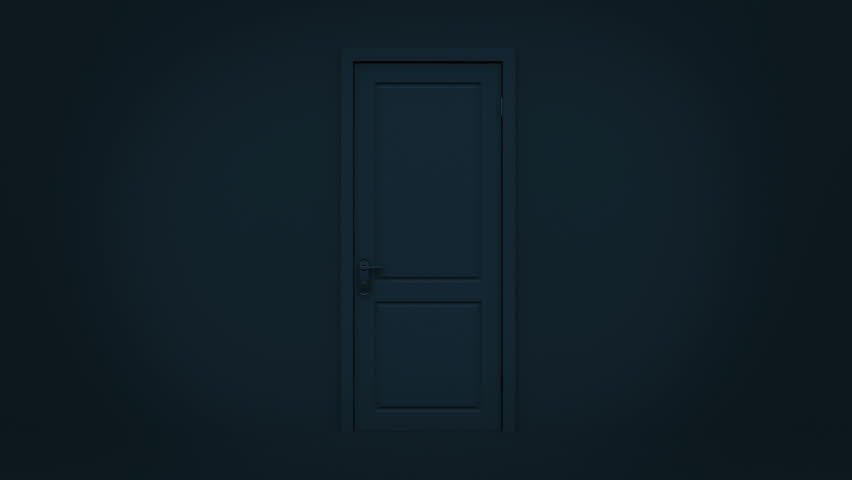 Door opening to a bright light. Alpha Channel is included. HD 1080.
