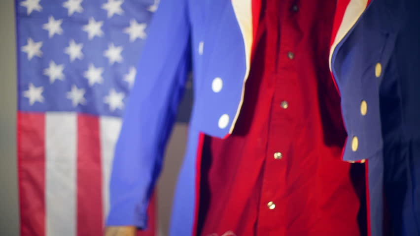 Uncle sam Money concept.