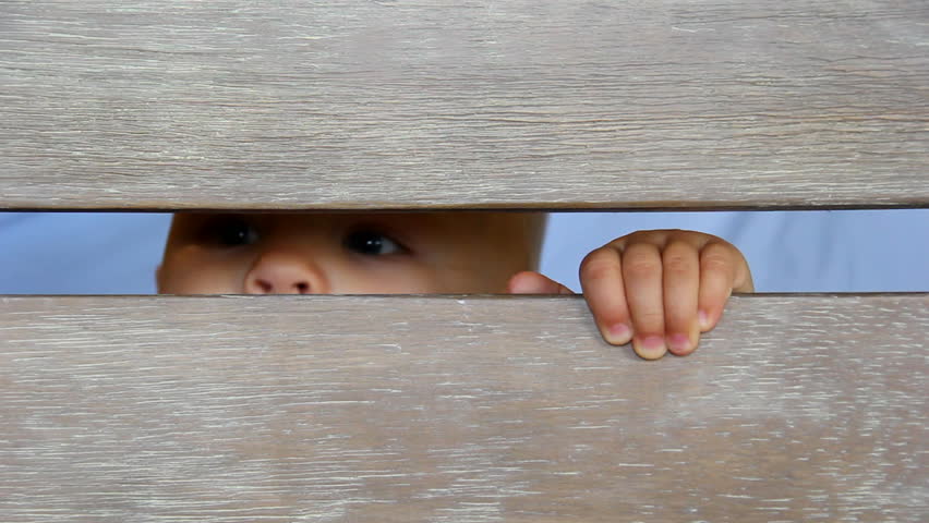 Peeking Toddler