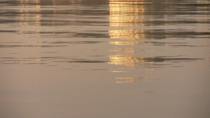 Abstraction in river reflexion.
