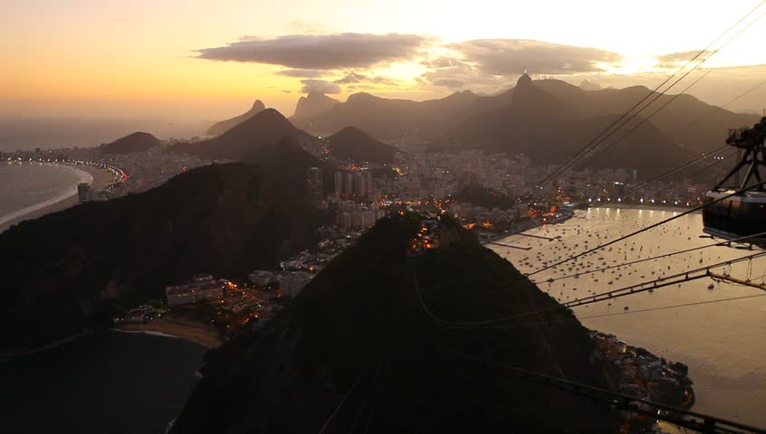 Cable car in Rio de Janeiro, Brazil