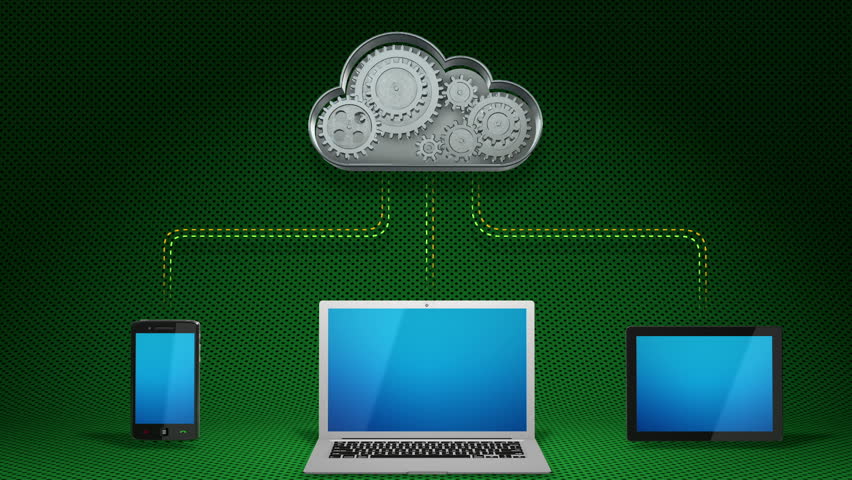 Cloud computing concept