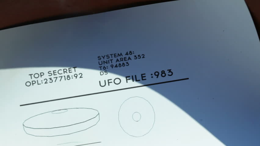 Destroying top secret UFO documents