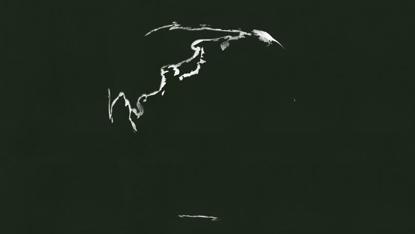 Elements of this image furnished by NASA. A map of the Earth is illustrated onto a chalkboard as the globe rotates. 