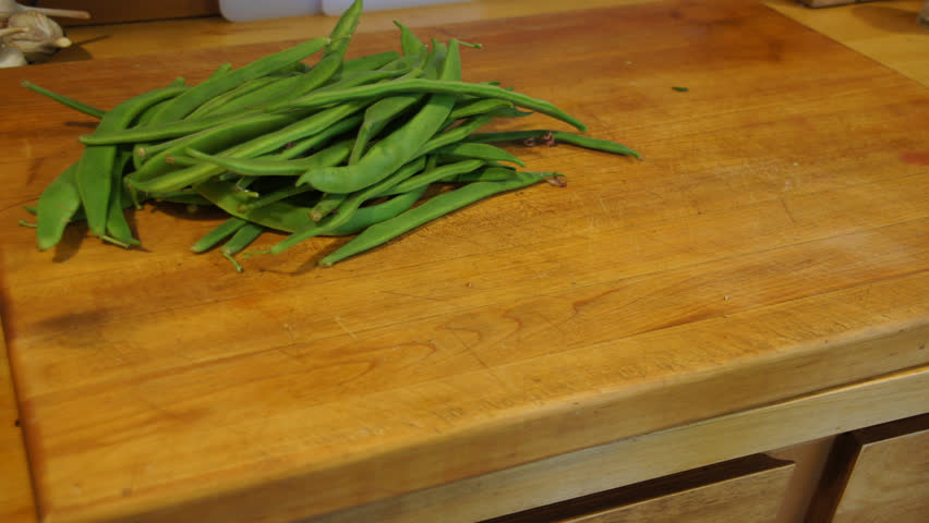 Time lapse: Salad prep - cutting, slicing dicing, radishes, onion and peppers
