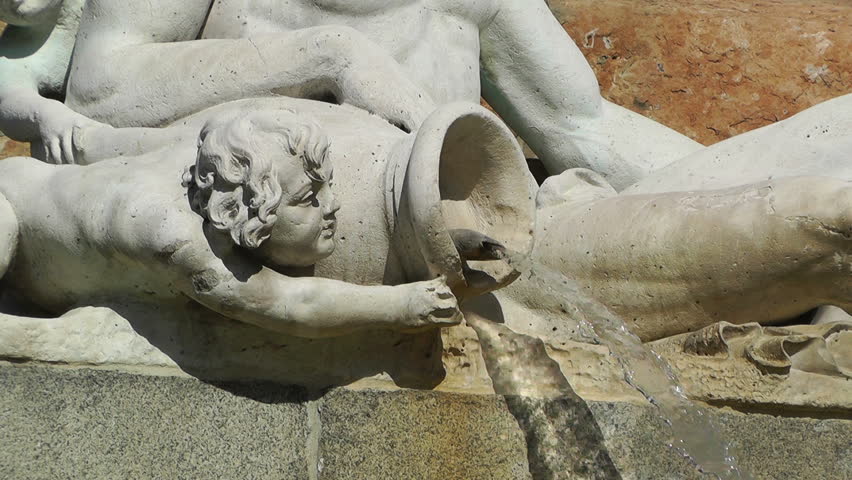 Antic European Fountain