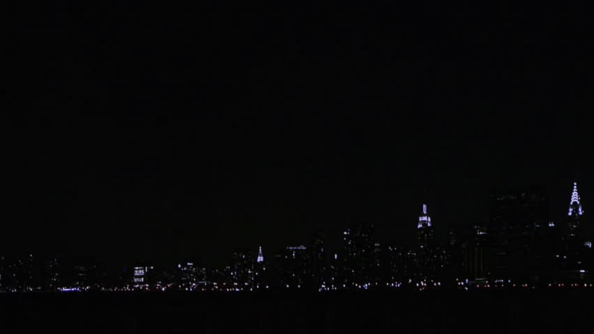 Real lightning storm above New York City 3