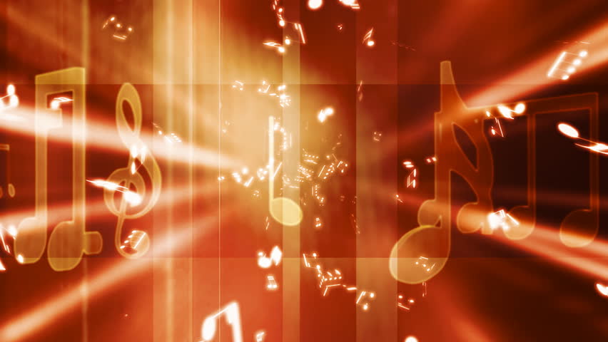 rust colored music background 