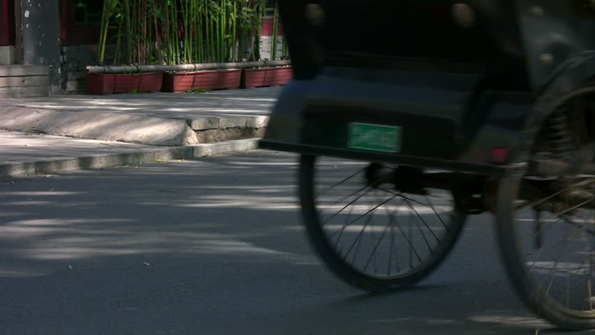 The pedicabs 2 
 
  HouHai park BeiJIng, China  