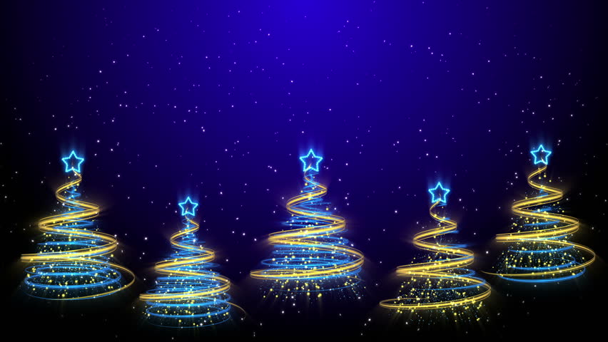 Christmas Trees Background - Merry Christmas 43 (HD)