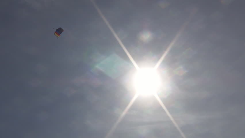 Paratrooper, Parachute and the Sun, Parachutist