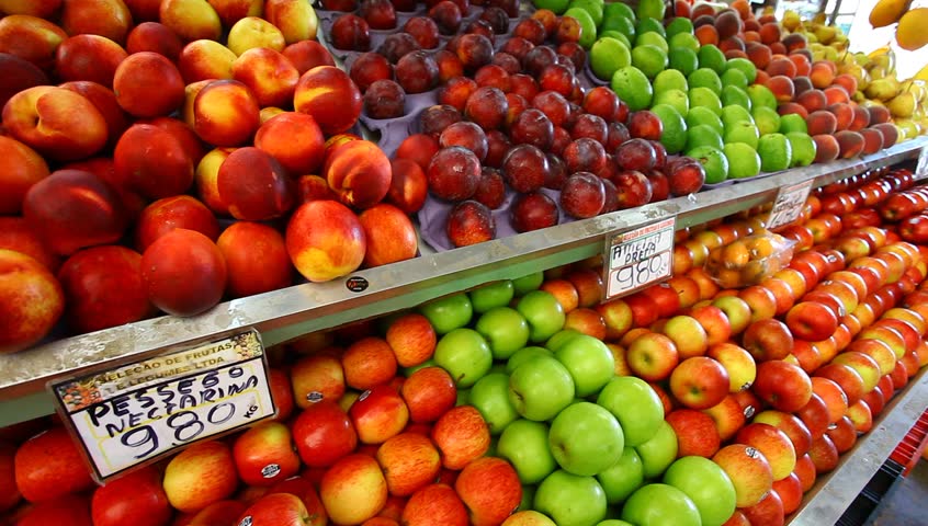 Market fruit and vegetable