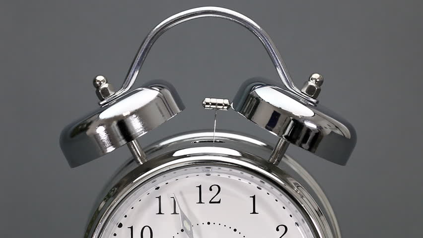 Tempus Fugit no.5
Vintage alarm clock rings starting just before 12 o'clock.