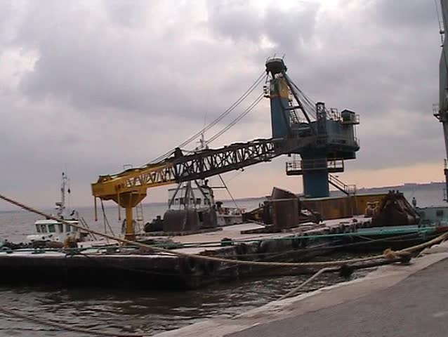 Dredge in Harbor