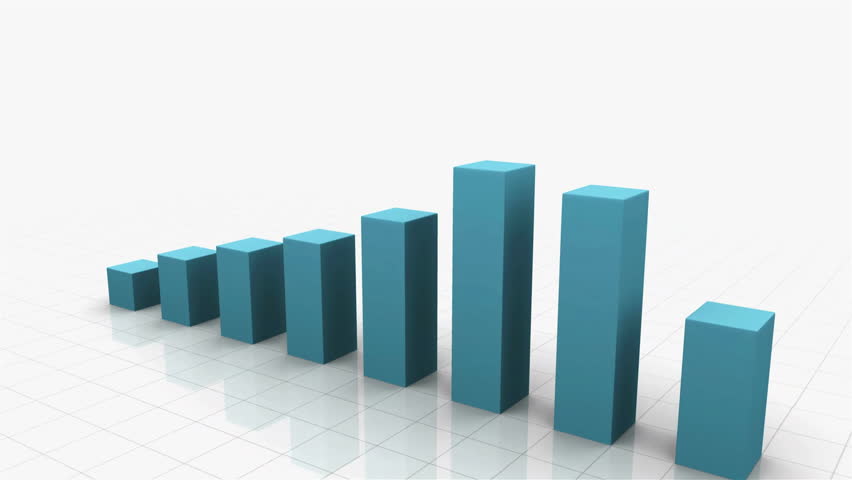 3D Growing Business Chart in Light Blue.
Different variations of this file as well as many other business related animations available in my Contributor Gallery.