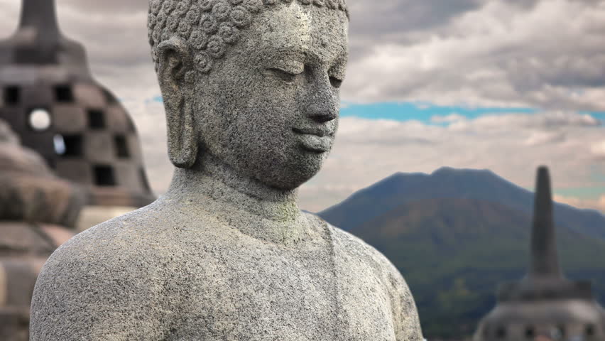 Borobudur Buddha Statue, Indonesia