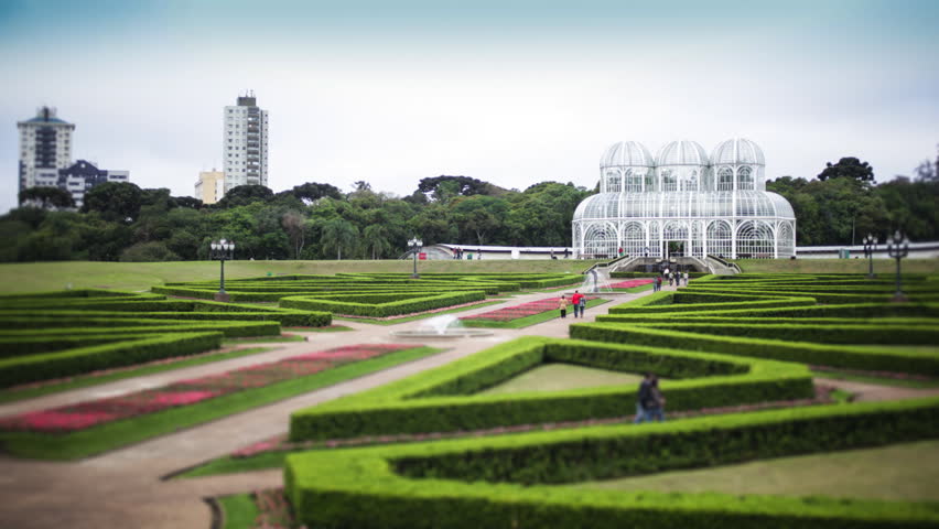 Time-Lapse video of Botanical Gardens, in Curitiba, Parana, Brazil, in spring time.
