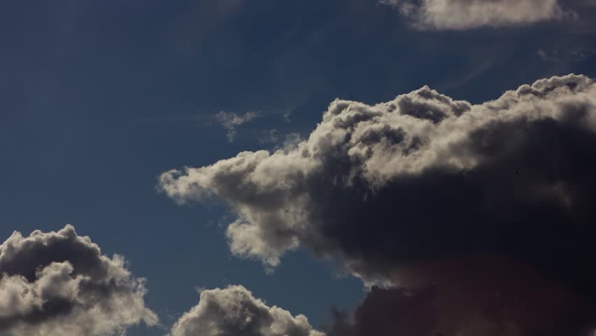 Blue Sky Clouds Timelapse