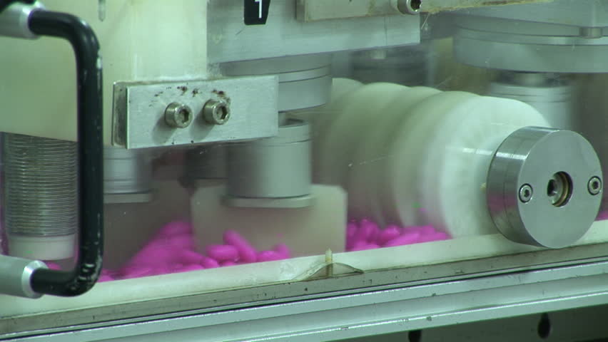 Pharmaceutical Factory, production drugs and pills in the factory