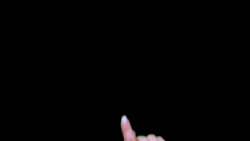 Gesture Female Smartphone Hand Touchscreen