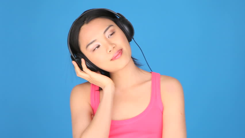 Woman Listening to Music