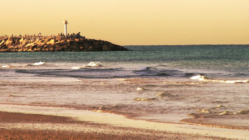 Beach Beacon in the distance