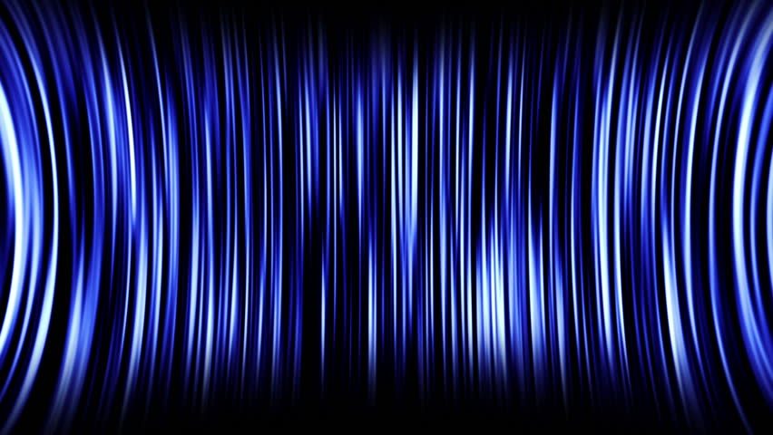 Blue Cool Light Streaks - Abstract Background 78 (HD) Stock Footage