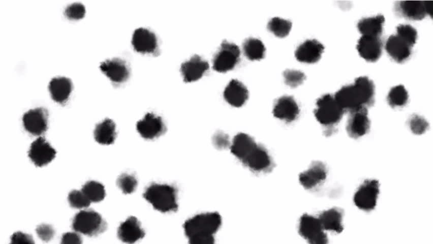 soft black cotton & smoke,particles & dust.
