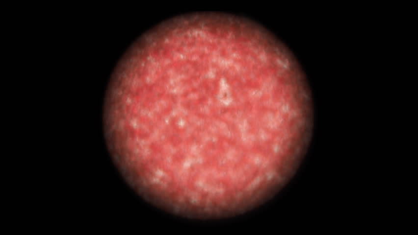 Microscopic macro shot of fresh blood flowing on a slide, light smear, with clear plasma. Shot using real blood with a real (antique) microscope.