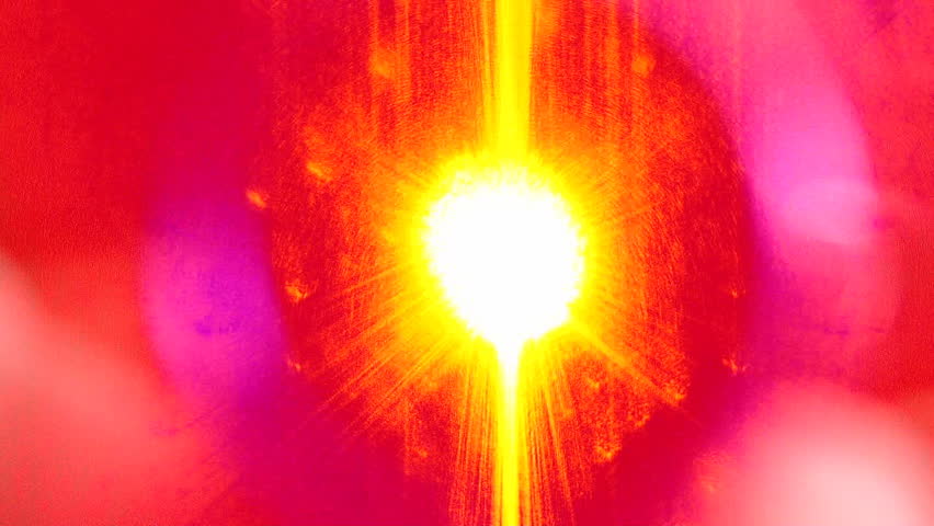 Baleful Red Glowing Dragon Eyeball with Brilliant Pupil