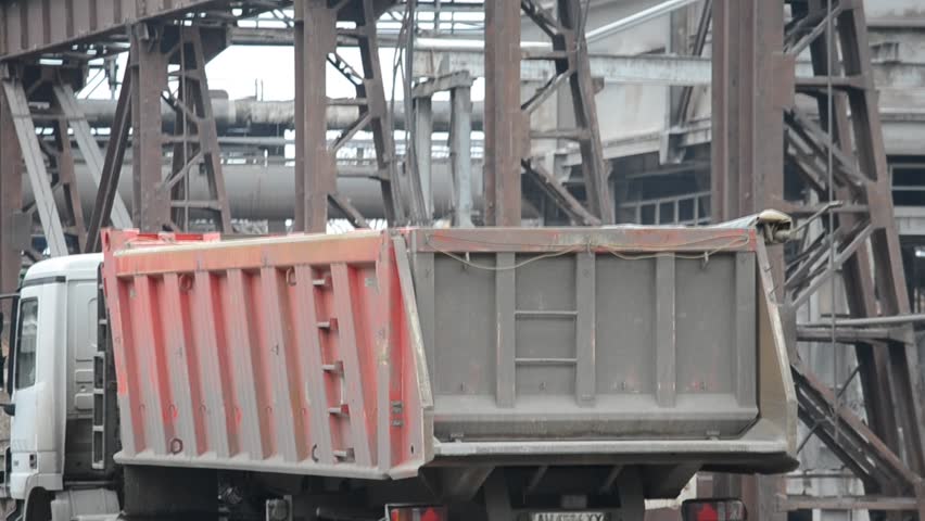 Steel works. Cast iron loading.