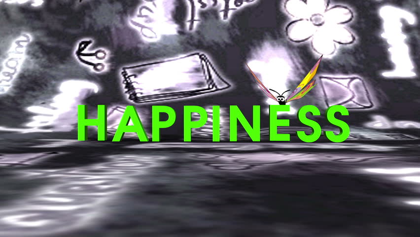 a symbolic show as happiness  changes  the world
