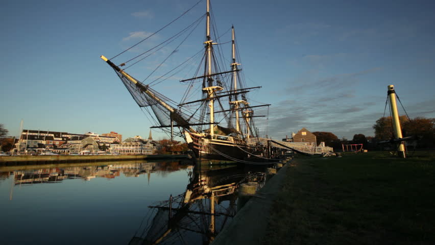 Tall ship in Salem, Massachusetts