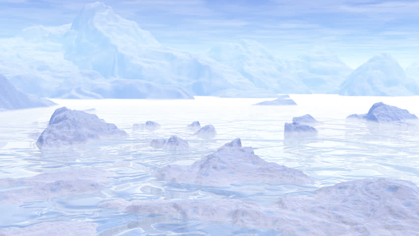 Journey to the pole - 3D render