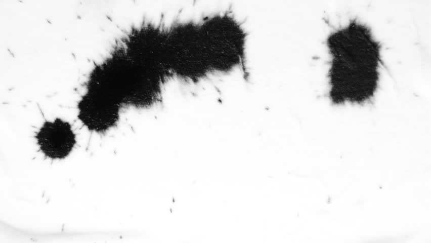 Ink drops on white. Perfect for transitions/Ink drops/Splatter
