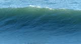 A Big Ocean Wave Breaking in Santa Cruz, California.  Filmed in Slow Motion at 120 fps.