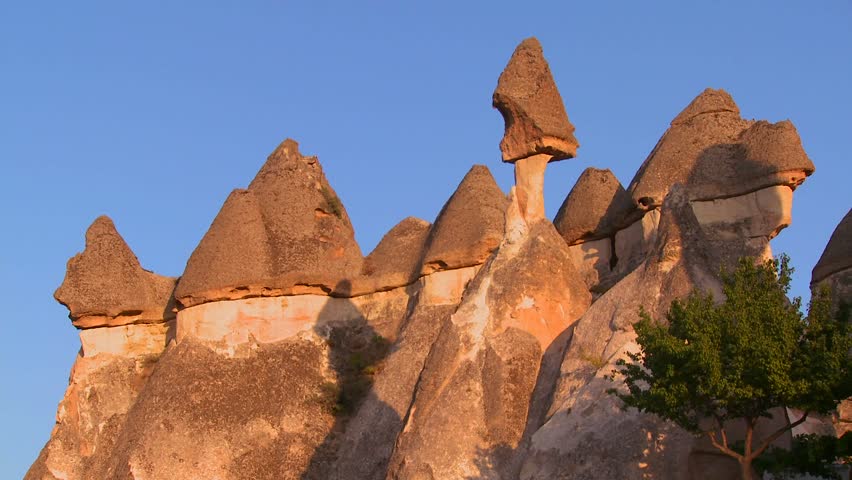CAPPADOCIA, TURKEY, 2012 Bizarre geological formations at Cappadocia, Turkey.